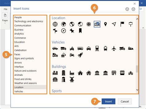 How to insert icons in word 2016.  Creating and installing symbols is different t...