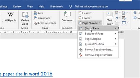 How to insert numbers in word