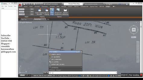 How to insert raster image in autocad