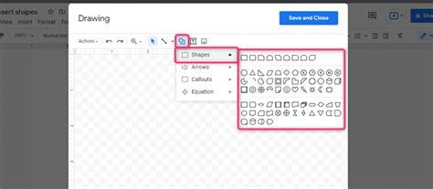 How to insert shapes in Google Docs Turbo Gadget Reviews