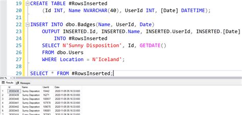 How to insert values in sql server