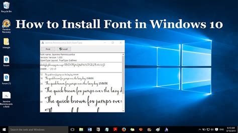 How to install Fonts in in 3 easy steps YouTube