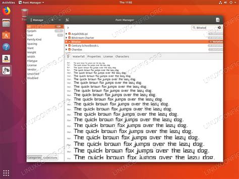 How to install Fonts on Ubuntu 18.04 Bionic Beaver Linux Linux