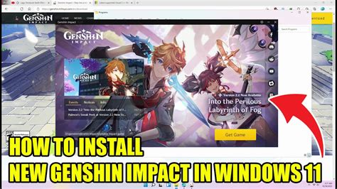 How to install Genshin Impact on windows 11 - YouTube