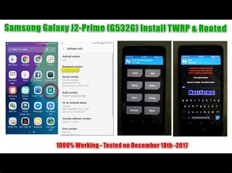 How to install TWRP recovery on my Samsung J2 Ace (G532G