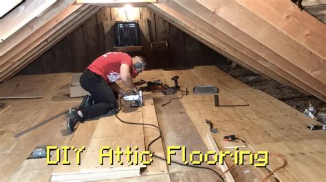 How to install a floor in your loft or attic - ESB Flooring