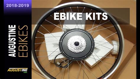 How to install a rear hub Ebike kit - YouTube