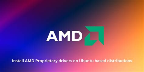 How to install amd drivers on ubuntu. xx or later.  The CUDA libraries a...