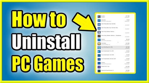 How to install and uninstall a PC game on a Windows 10 ...