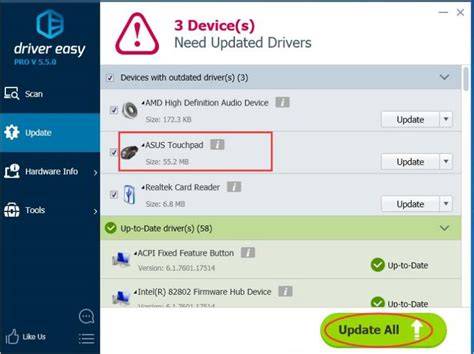 How to install asus precision touchpad driver.  Driver Update (16.  Please refer to the trou...