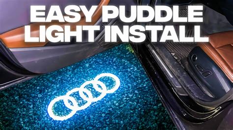 How to install audi puddle lights.  Enjoy your brand-new LED Puddle Lights ...