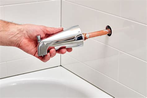 How to install bathtub faucet. Give your bathroom an easy update by installing a bathtub spout with @thisoldhouse. Whether you’re adding a new tub spout, or just replacing an old one, this... 