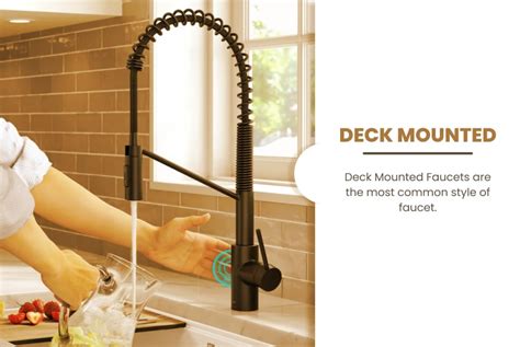 How to install deck mounted faucet.  Bring professional performance to your kitchen with the E...