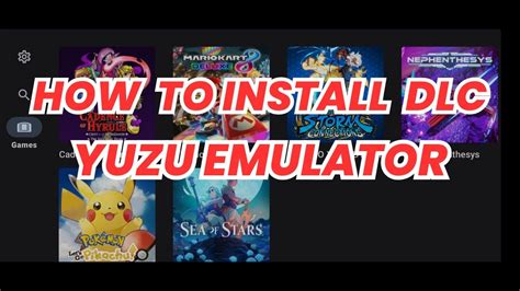 How to install dlc on yuzu android.  Done.  Super easy to install.  Directly you c...