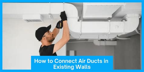 How to install ductwork in existing walls.  Air purifiers filter circulating air...