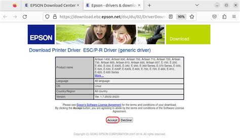 How to install epson printer in ubuntu.  Then the printer driver was ins...
