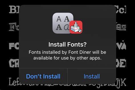 How to install fonts in iOS 13 and use them on the iPhone