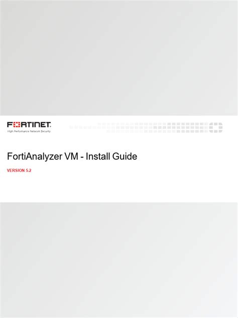 How to install fortianalyzer.  About FortiAnalyzer VM on Microsoft Hyper-V This document ...