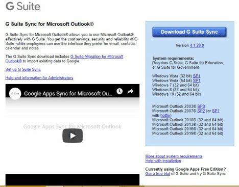 How to install g suite sync for microsoft outlook. .  <a href=https://offline-transfers.meeta...