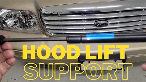 How to install hood lift support. .  ...