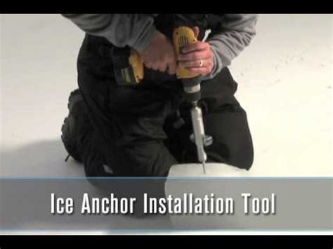 How to install ice anchors - YouTube