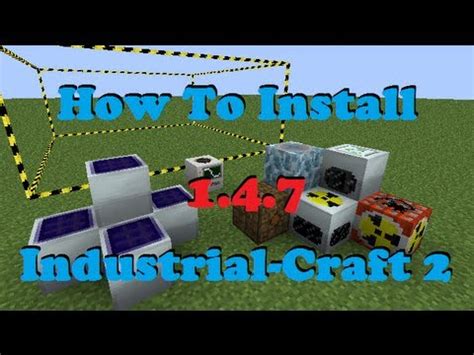 How to install industrial craft.  It covers resource processing, crafting,...