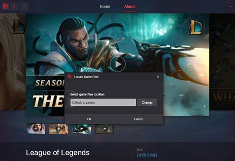 How to install lol in garena