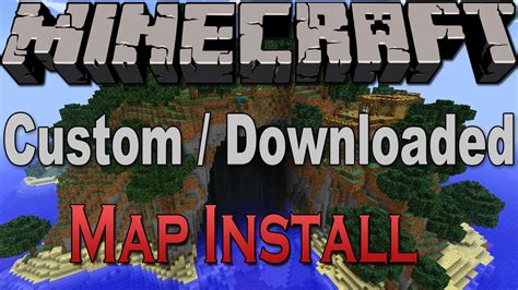 How to install minecraft map on mac