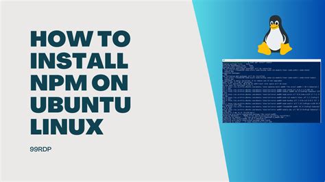 How to install npm in linux
