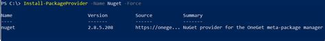 How to install nuget package powershell.  Nuget is the package management tool for...