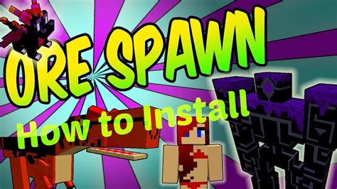 How to install orespawn - Minecraft (1.6.4) with forge EASY