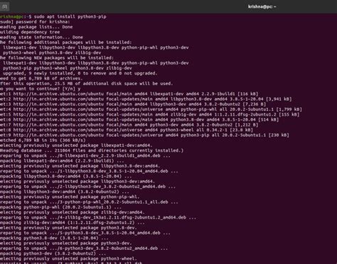 How to install pip linux python3.  1 day ago · Learn how to Dockerize a Pytho...
