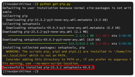 How to install pip linux.  Don’t hesitate to experiment with different Installing Python Modul...