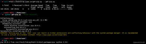 How to install pip2 in kali linux.  Kali linux comes with python2 and python3, but lack...