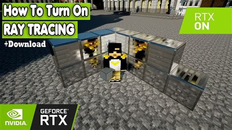 How to install ray tracing minecraft