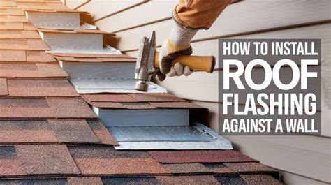 How to install roof flashing against a wall.  For areas where the walls...