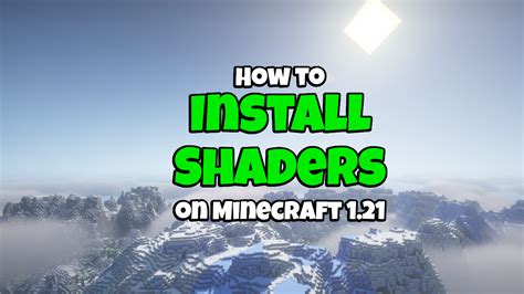 How to install shaders into minecraft