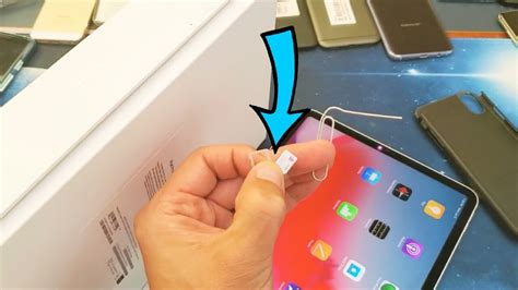 How to install sim in ipad