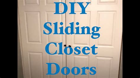 How to install sliding closet doors. 4 Put the doors in place. Place the rear door into the opening by putting it into the top track first. Then carefully lower the door into the bottom track. Next put the second door into place, starting from the top. Finally, test … 