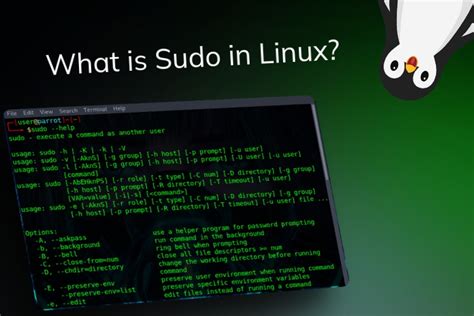 How to install sudo. 04, 18.  Learn how to use this command with examples.  ...