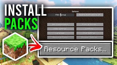 How to install texture packs minecraft