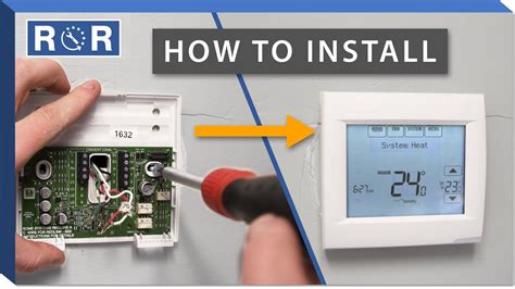 In this video you will learn how to remove your existing thermostat and install a Honeywell Wi-Fi Thermostat Model RTH6580WF. You will also learn how to conn...
