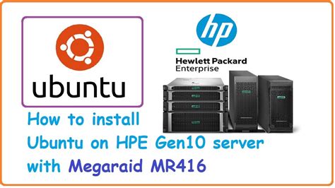 How to install ubuntu on hp proliant server gen10.  To more easily manage apps a...