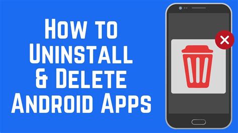 How to install uninstall app in mobile