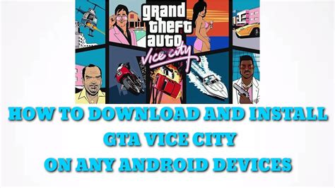 How to install vice city in android