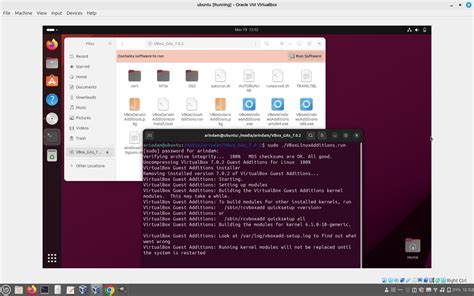 How to install virtualbox additions in ubuntu