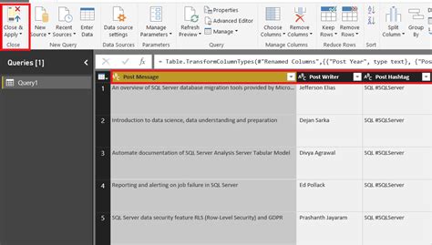 How to integrate Power BI to the Facebook Graph API