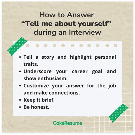 How to introduce yourself in interview sample answer. Employers typically ask 'Tell me about yourself' as an opening question during interviews. This is usually done to build rapport and set the … 