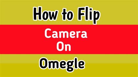 How to invert camera on omegle. Enable Flip Camera Option on Omegle. If adjusting your camera settings didn’t solve your problem, then perhaps enabling the flip camera option could do the trick. To enable the flip camera option: Step 1: Open Omegle website; Step 2: Start text or video chat with another user. 