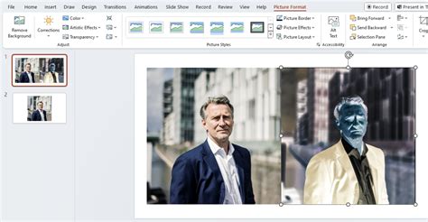 How to invert color in powerpoint